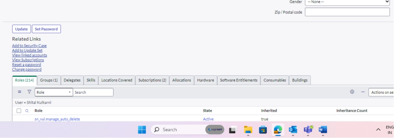 Enable account recovery is not seen