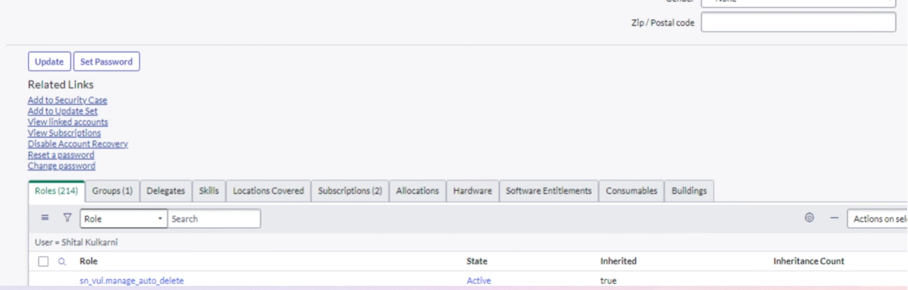 Enable account recovery is seen