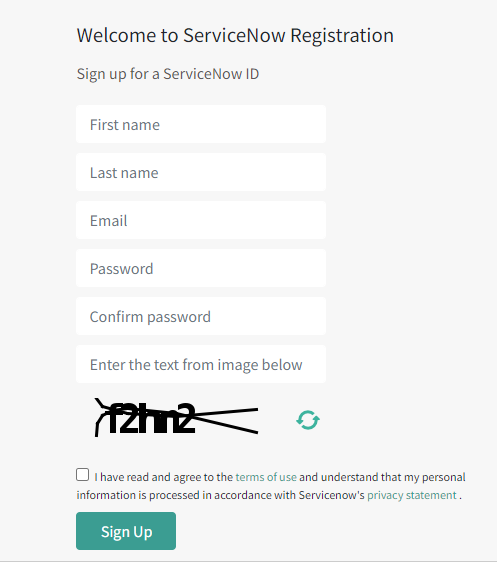 Picture2 Personal developer instance in ServiceNow