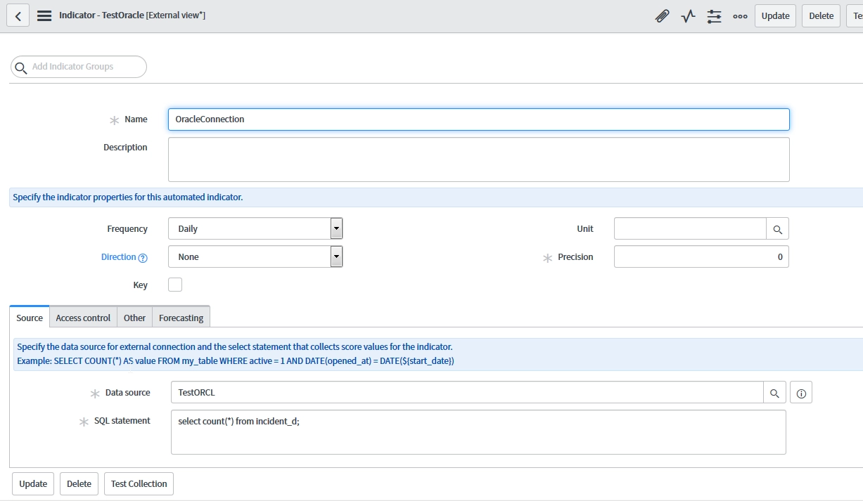 How to report on external data in ServiceNow platform? | Emergys