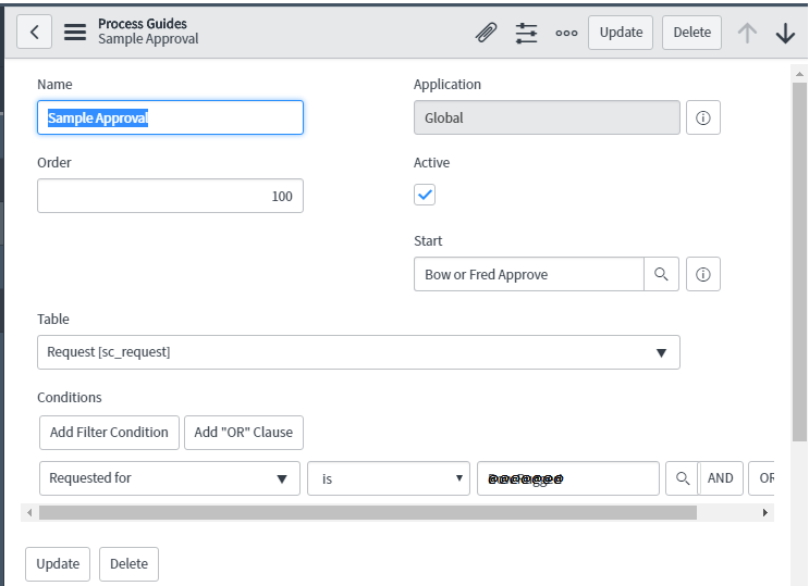Approvals in ServiceNow