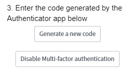 Multi-Factor Authentication