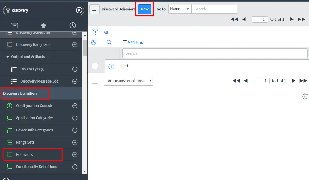 Navigate to Discovery Definition Navigate to Discovery Definition