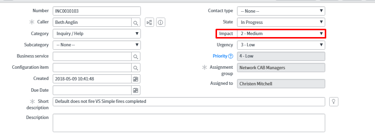 Simple Vs Default SLA condition Rules