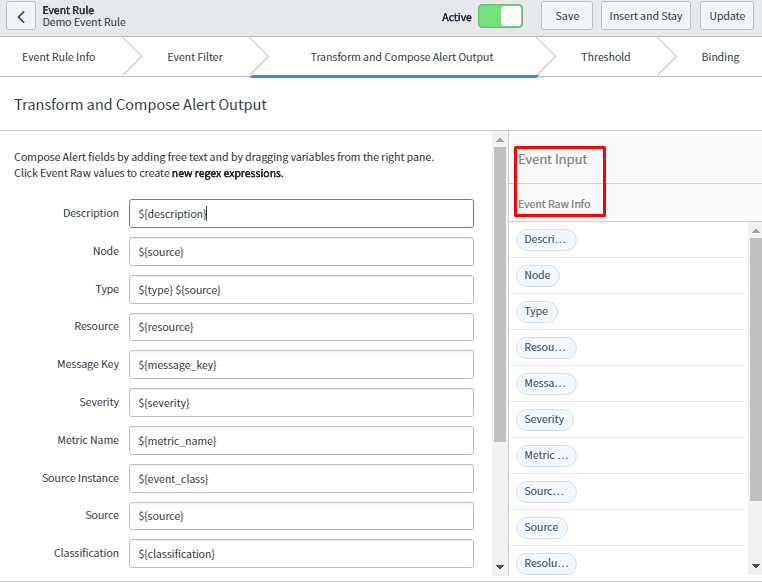 ServiceNow Event Management