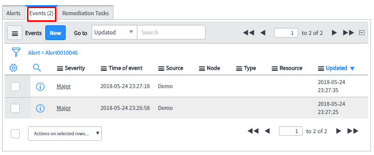 ServiceNow Event Management