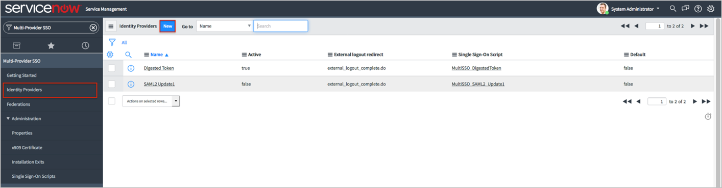 SAML SSO Authentication