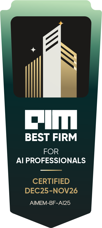 Best Firm for AI Professional Badge Emergys